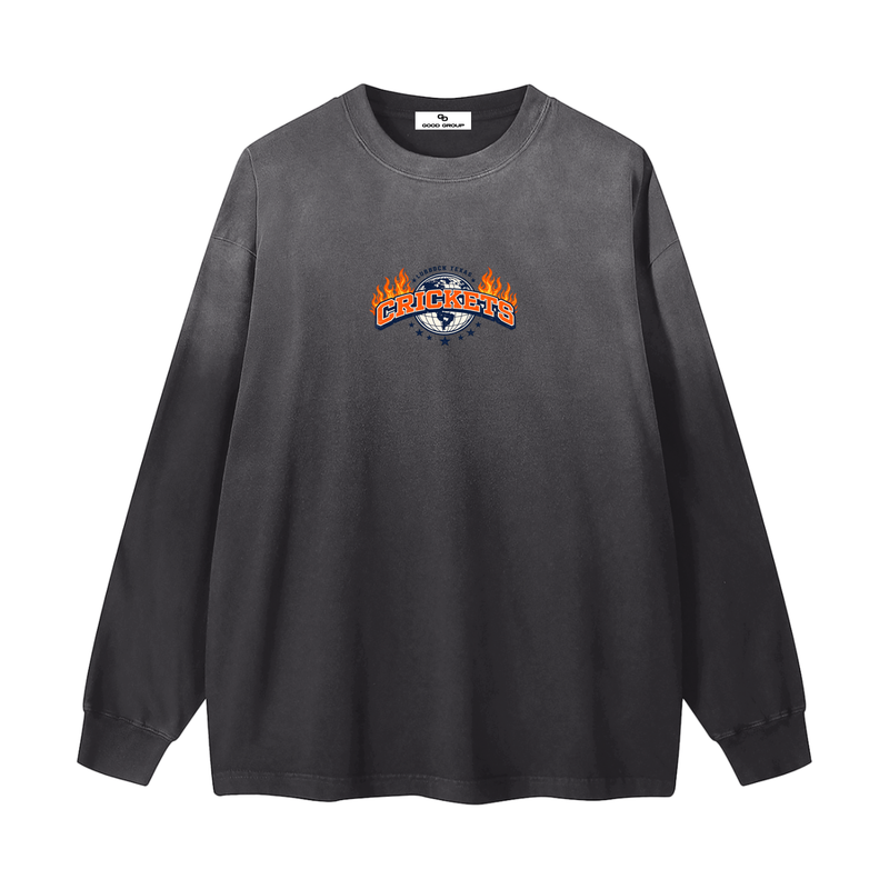 Crickets Washed Long Sleeve T-Shirt