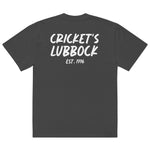 CRICKET'S OVERSIZED TEE - BLACK