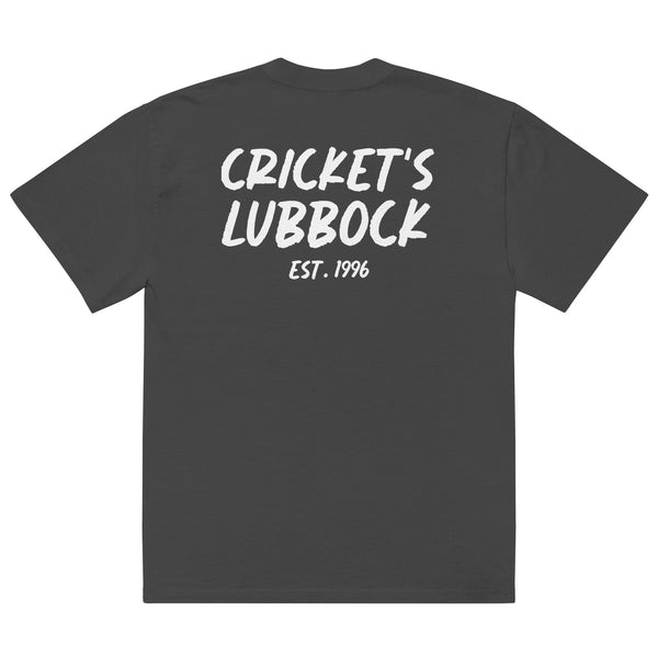 CRICKET'S OVERSIZED TEE - BLACK