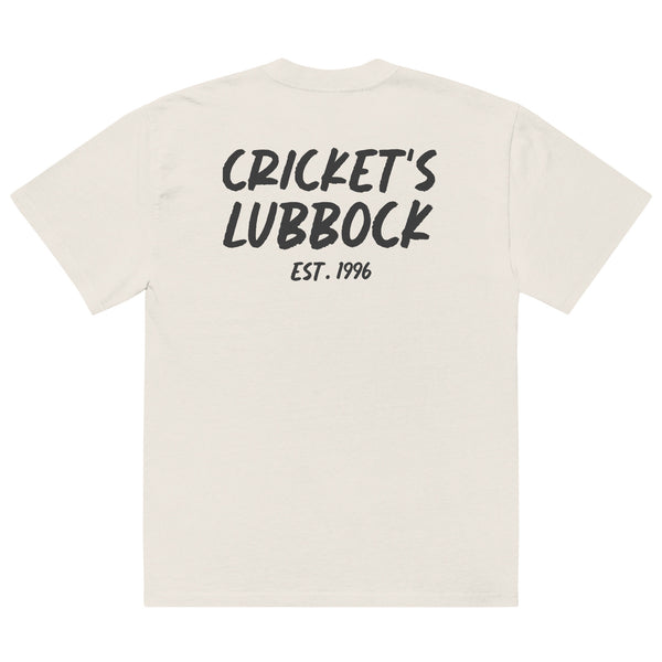CRICKET'S OVERSIZED TEE - CHALK