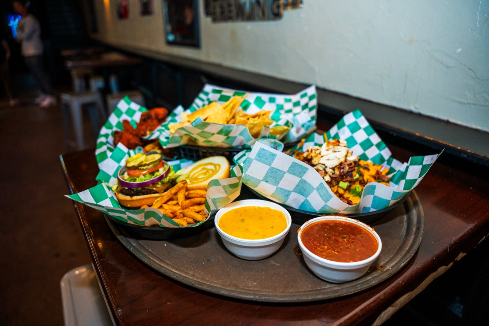 Crickets food platter