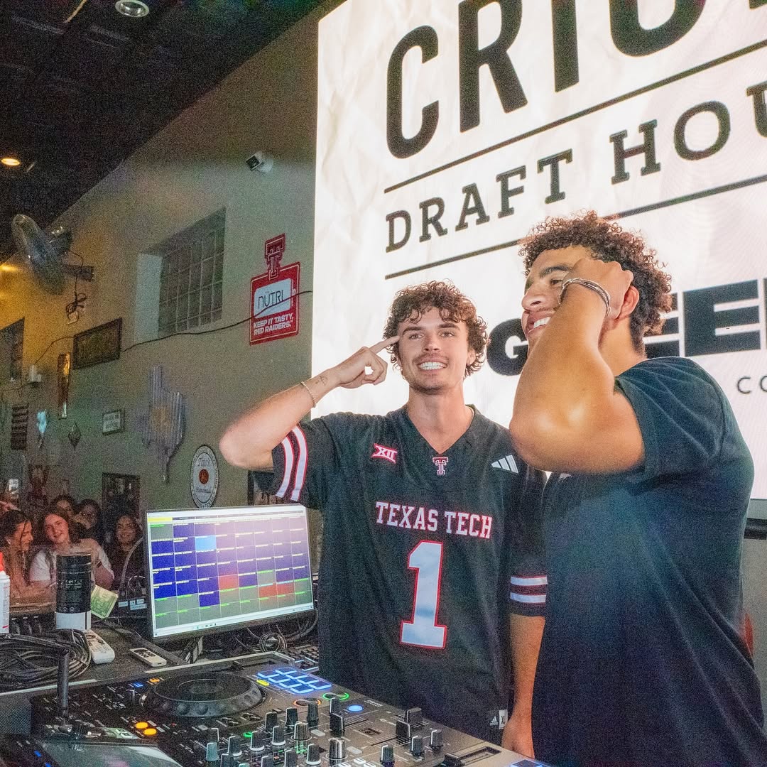 DJ booth at Crickets